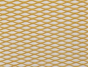توسيع شبكة أسلاك معدنية خفيفة الوزن اللون الذهبي