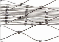 1/8 بوصة قطرها الفولاذ المقاوم للصدأ حلقة حبل شبكة Ss316 قابلة لإعادة التدوير الاستخدام