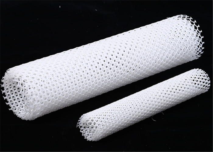 لفة شبكية بلاستيكية بيضاء بطول 5 أمتار مصنوعة من مادة البولي بروبيلين المبثوقة