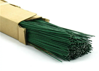 عيد الميلاد الخضراء البستنة مرنة مجداف الأسلاك المعدنية الملونة 0.6mm