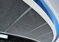 ديكور السقف 316 الفولاذ المقاوم للصدأ شبكة سلكية موسعة 10mm-200mm هول