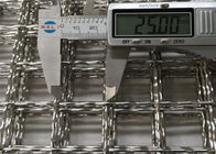 1.5mm شواء الغذاء الصف SS304 الفولاذ المقاوم للصدأ المنسوجة شبكة سلكية