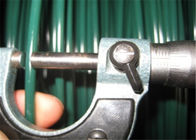 اللون الأخضر 2.2mm 2.8mm بولي كلوريد الفينيل المغلفة أسلاك الفولاذ مقاومة الصدأ لتثبيت ملزمة