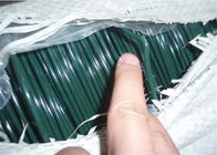 اللون الأخضر 2.2mm 2.8mm بولي كلوريد الفينيل المغلفة أسلاك الفولاذ مقاومة الصدأ لتثبيت ملزمة