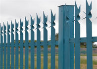 حماية الأبراج الزرقاء 1.8 م عرض سياج فولاذي