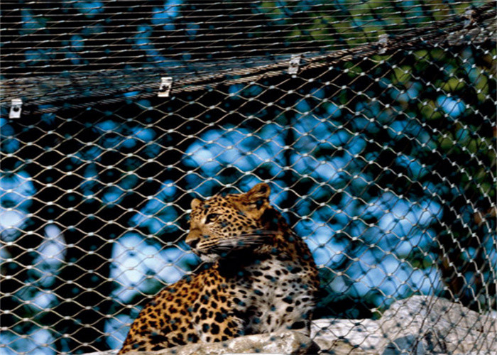 50 م طول 1.5 مم مرنة الفولاذ المقاوم للصدأ شبكة كبل حماية الحيوان